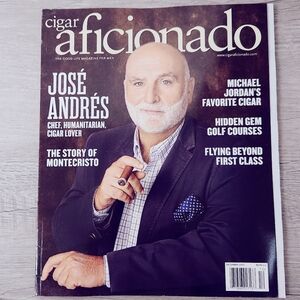 🍭7/$15 Cigar Aficionado Magazine November/December 2025 Jose Andres